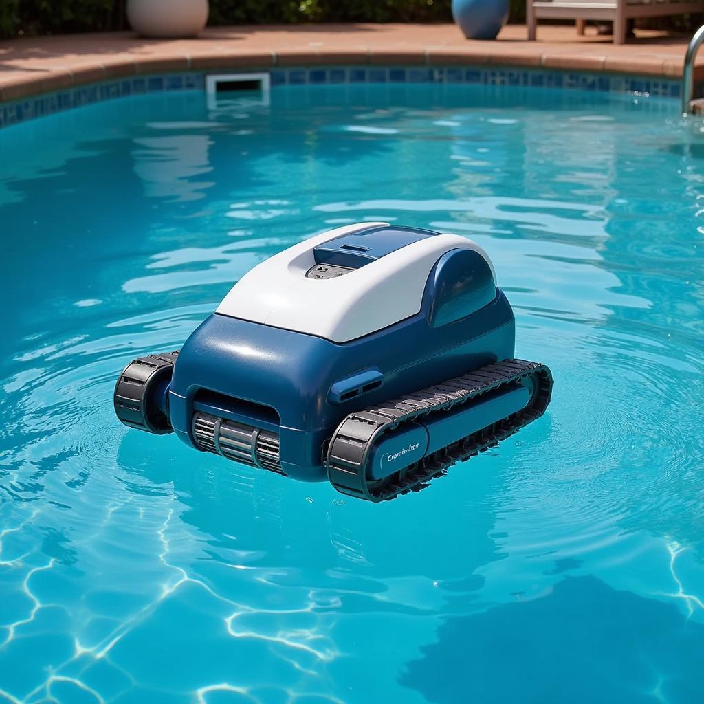 Dolphin Active 20 Pool Cleaner in Action