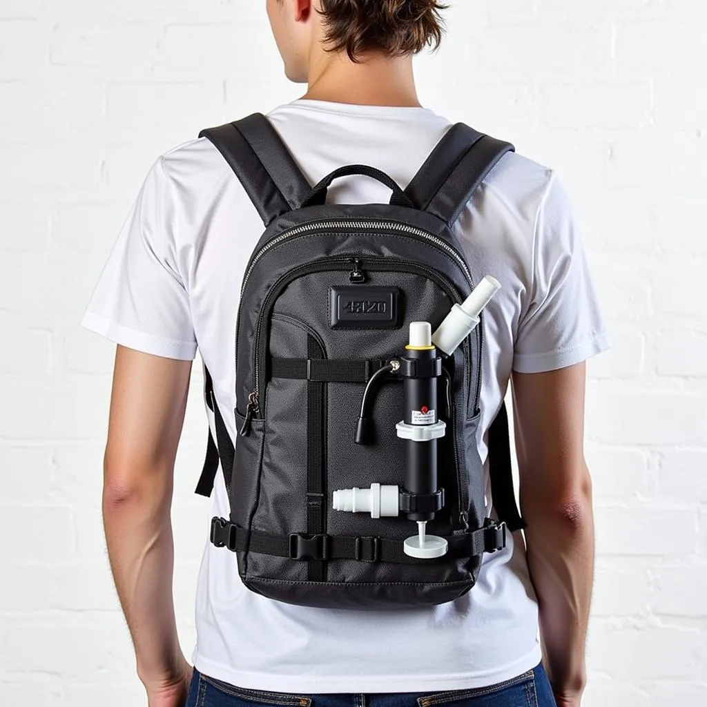 Durable and Comfortable Backpack for Feeding Tubes