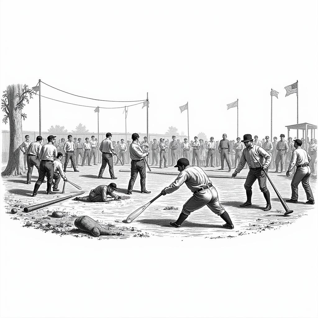 Early Baseball Illustration