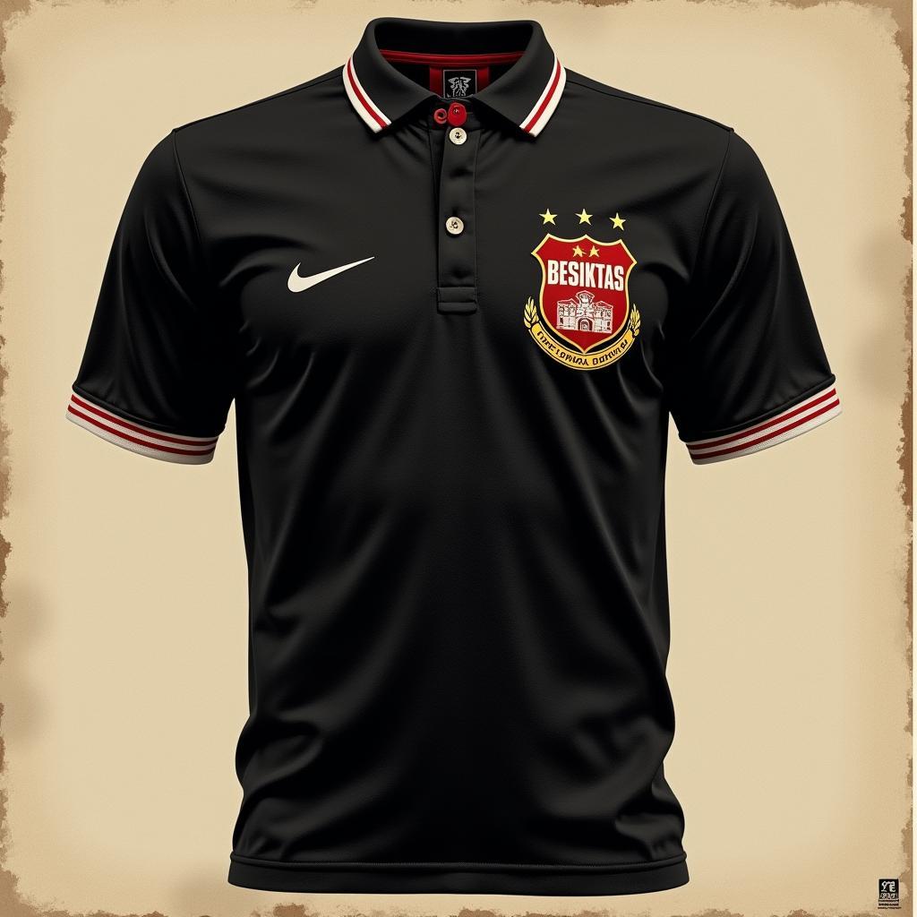 Early Besiktas Jersey in Solid Black