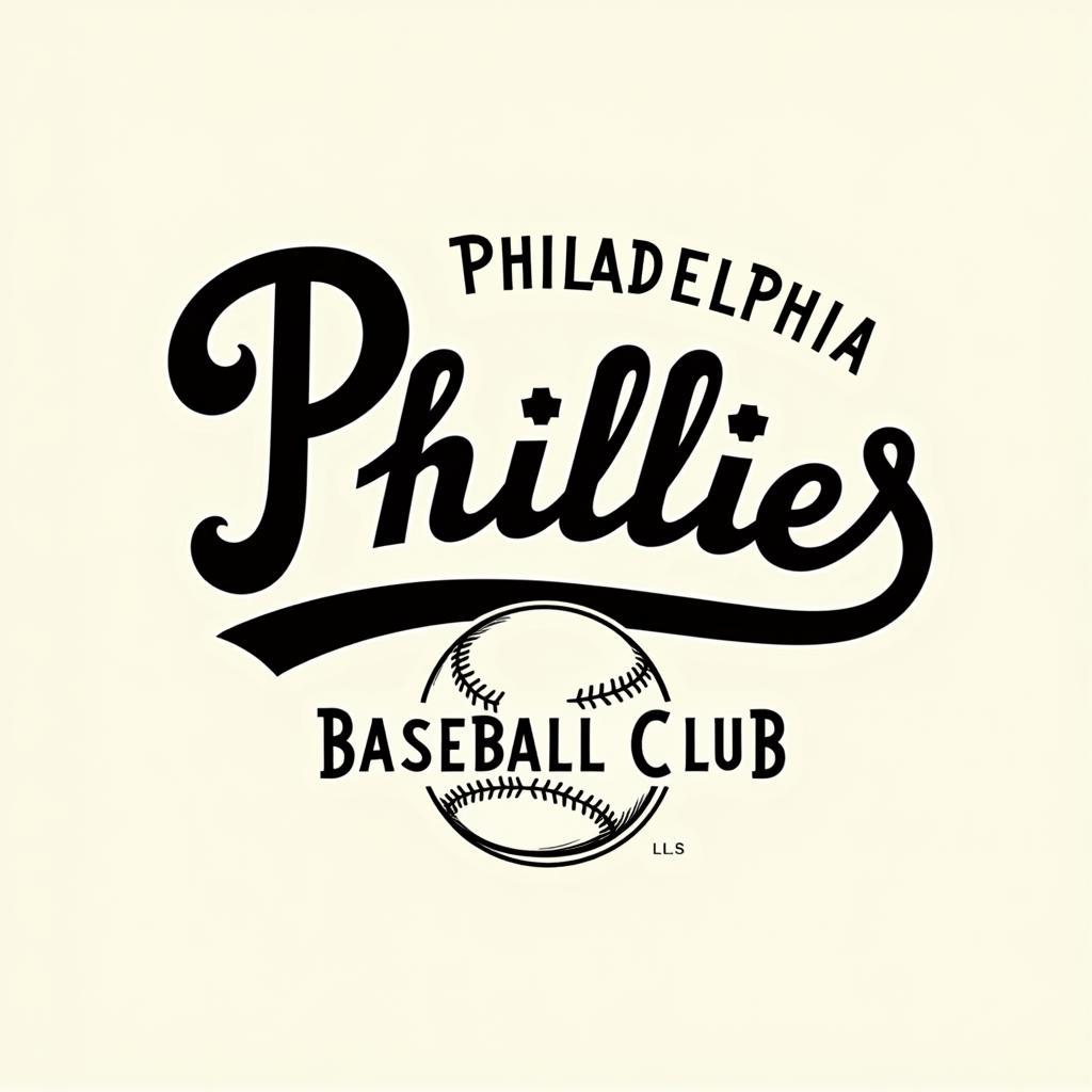 Philadelphia Phillies Early Logo