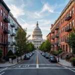 A View of East Capitol Street SE