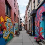 Vibrant Street Art Scene in New York City's East Village