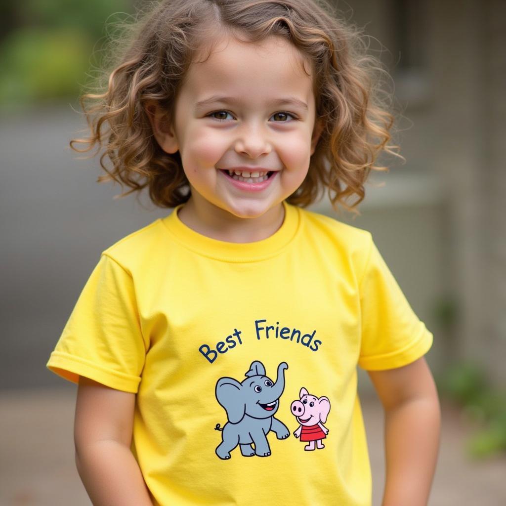 Elephant and Piggie T-Shirt for Kids