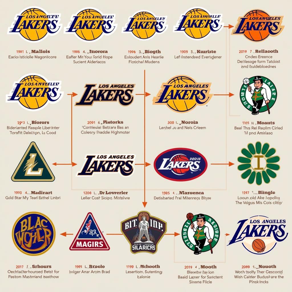 Evolution of Basketball Logos