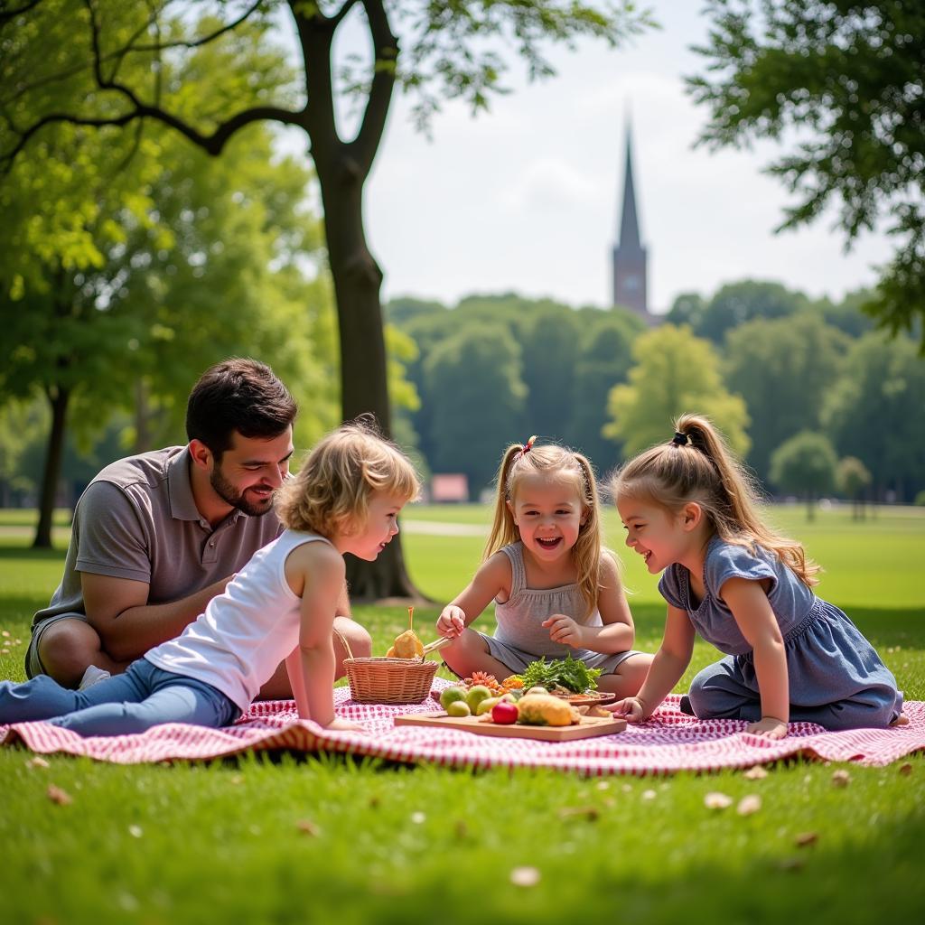 Family Picnic at Eden Park