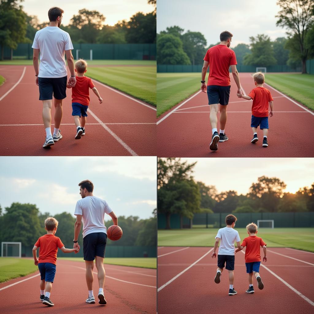 Training for Greatness: Father and Son