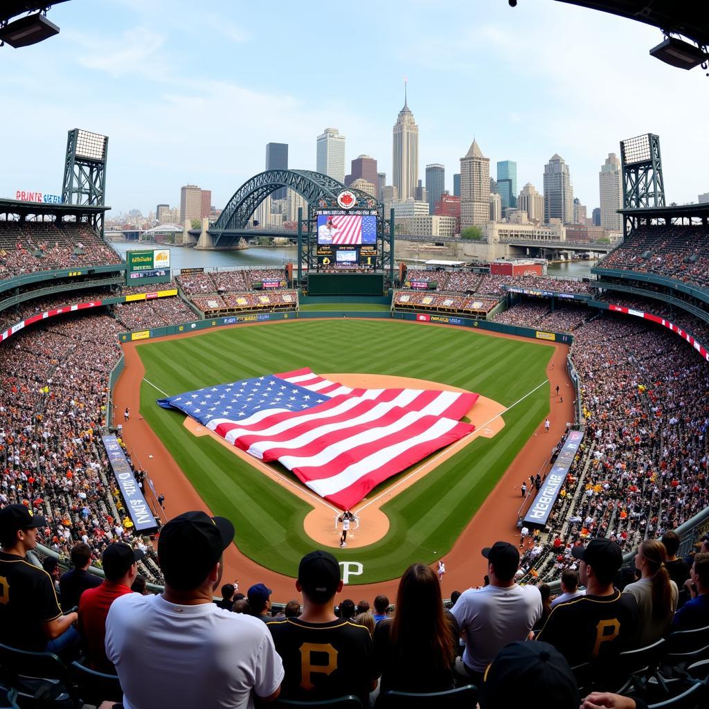 Father's Day Baseball Game at PNC Park