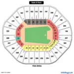 Interactive seating chart for Fifth Third Stadium