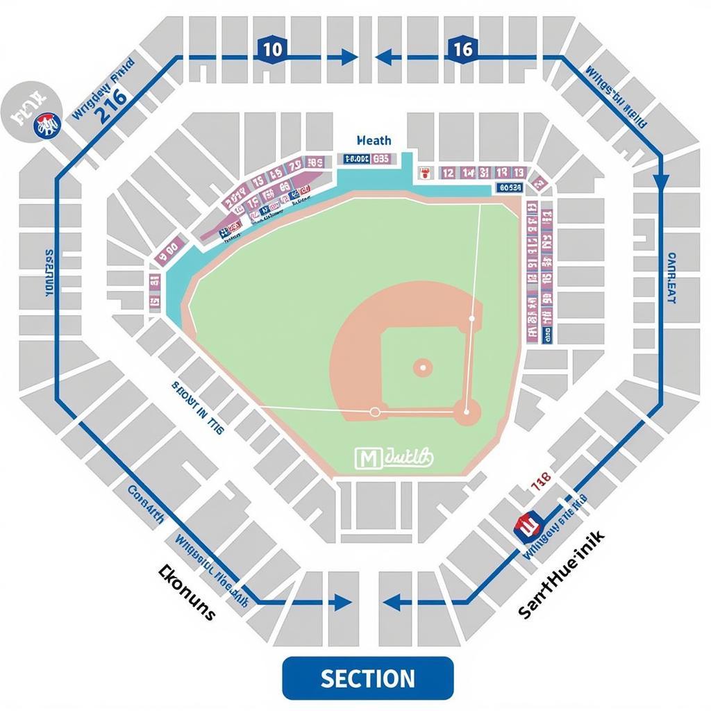 Finding Your Way to Wrigley Field Section 216