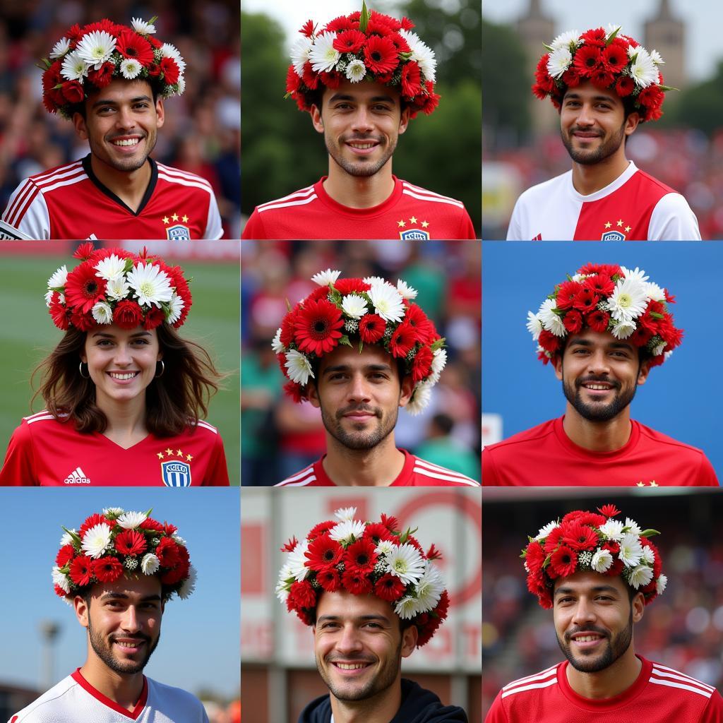 Fans around the world wearing the Floral Cubs Hat