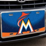 Florida Marlins License Plate Design