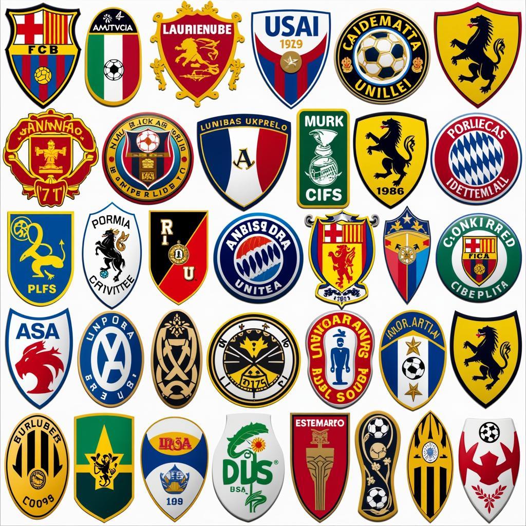 Football teams from various countries and leagues.