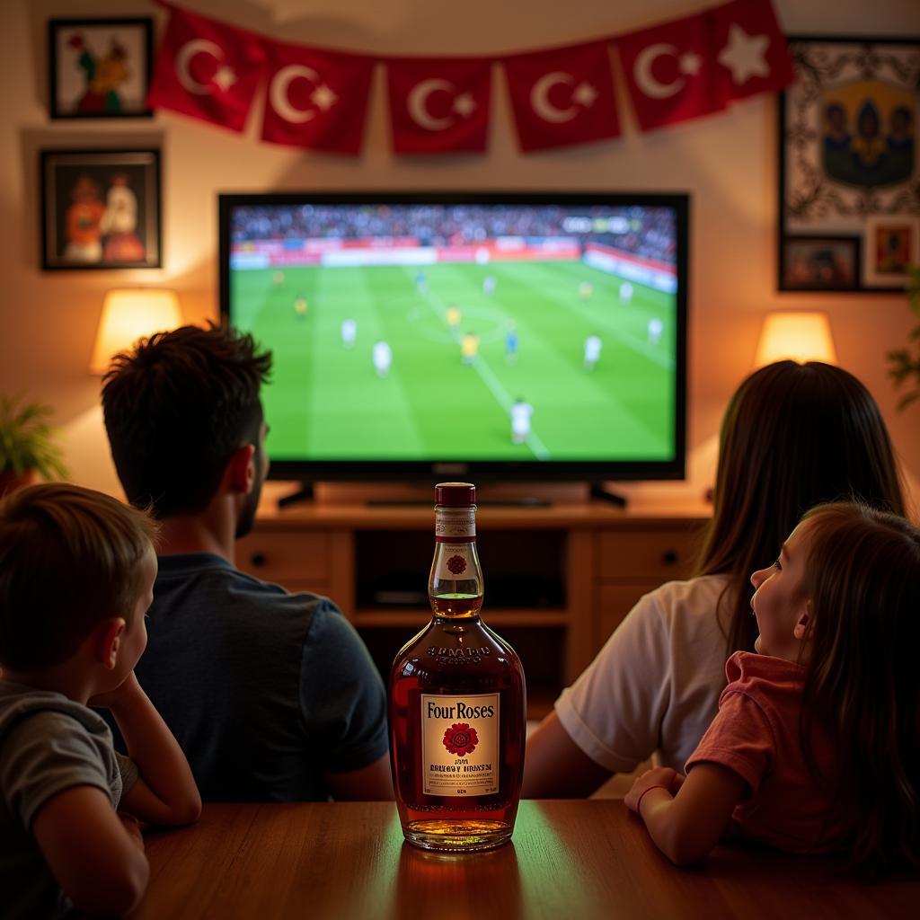 Celebrating Father's Day with Four Roses and Beşiktaş