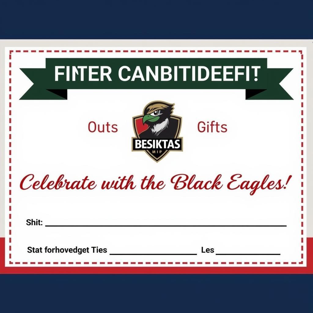 Frankenmuth Gift Certificate for Besiktas Fans