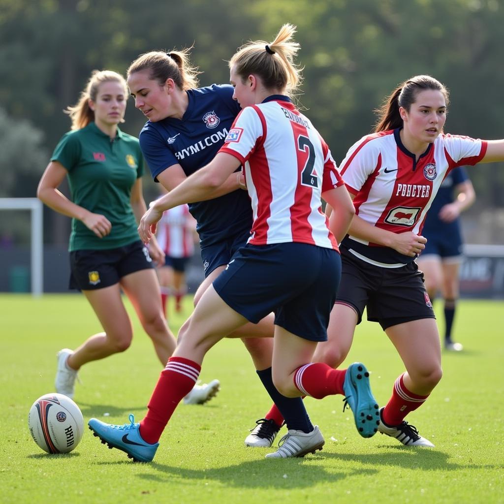 Frisco Sunday League players in action