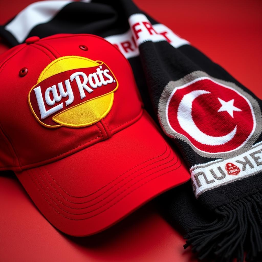 Frito Lay Hat and Beşiktaş Scarf