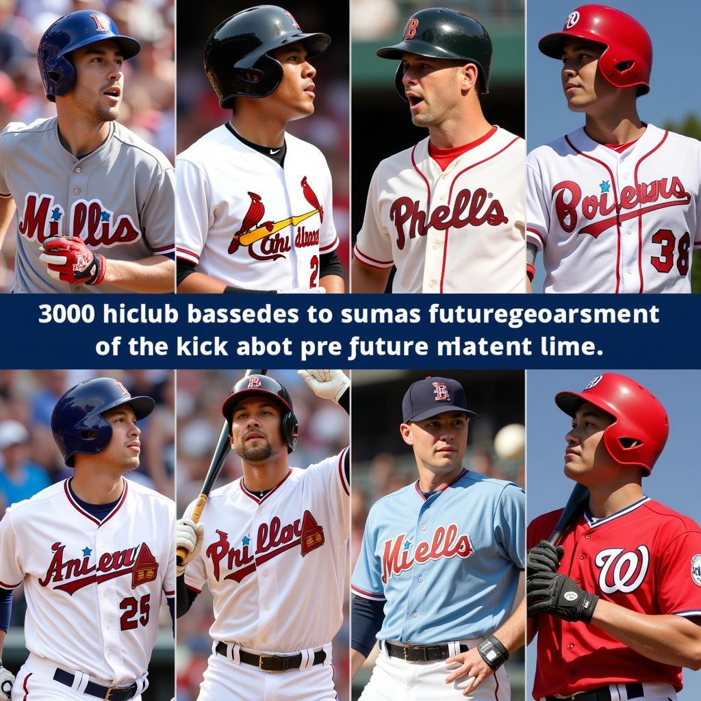 Future MLB 3000 Hit Club Members: Photos and statistics of current MLB players who have a potential to reach the 3000 hit milestone.