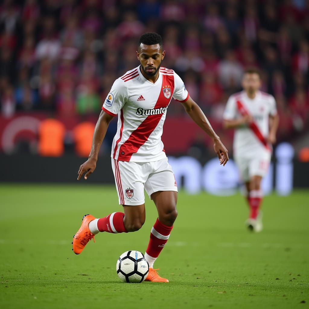 Gedson Fernandes controls the midfield for Besiktas