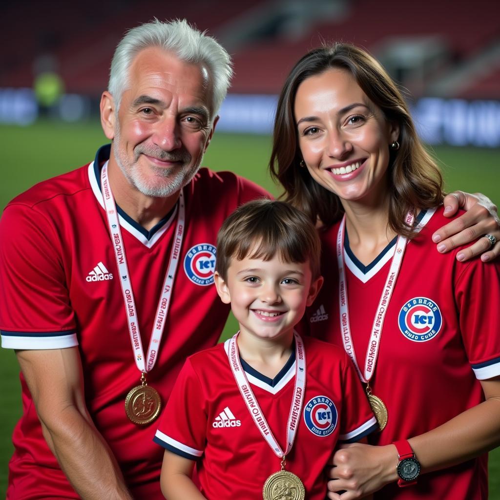 Generations of Besiktas Fans Sporting Cubs Necklaces