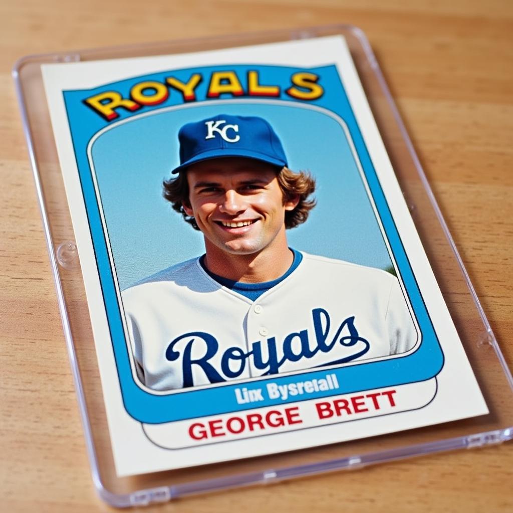 1975 Topps George Brett Rookie Card