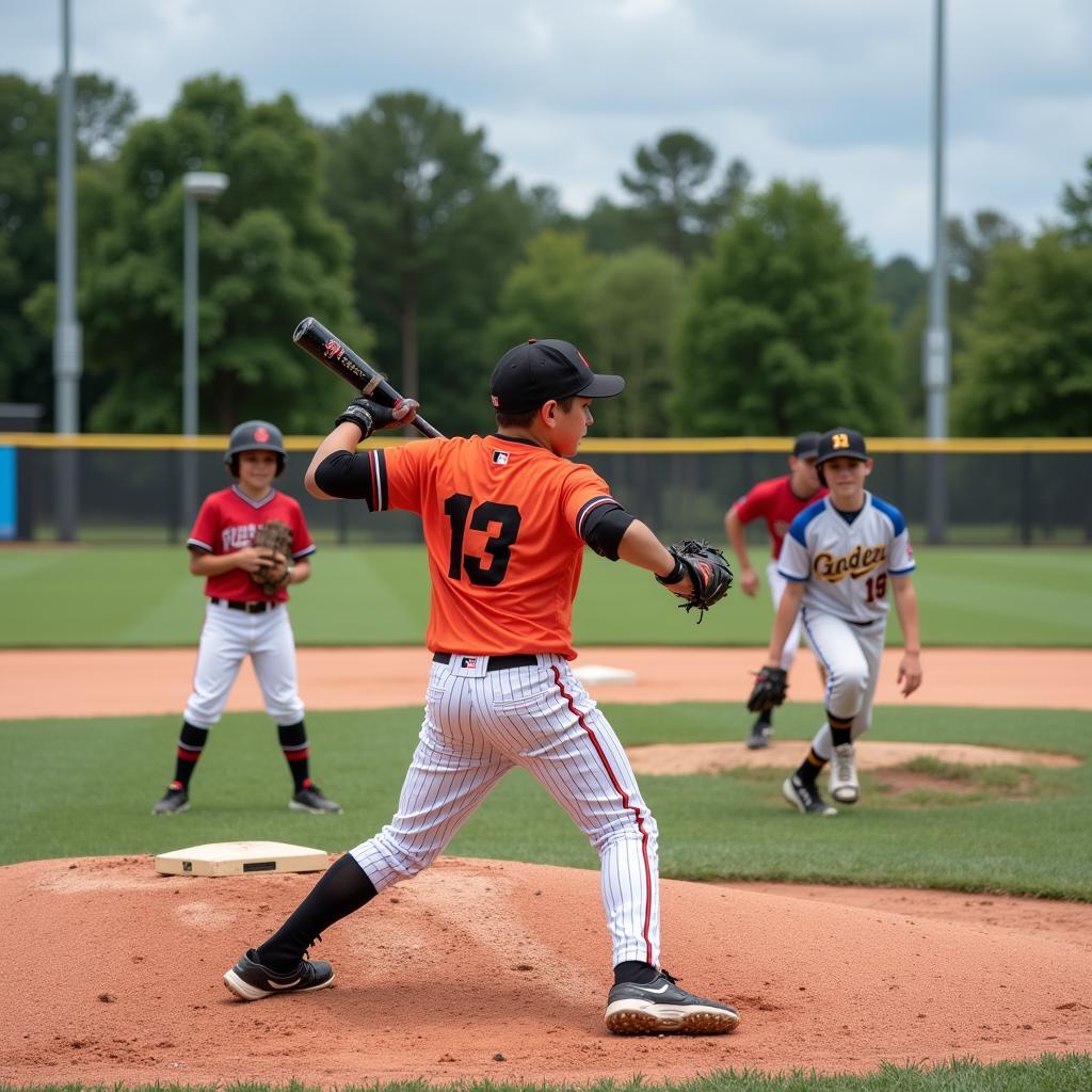 Travel Baseball Practice in Georgia