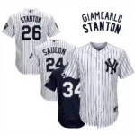 Giancarlo Stanton jersey options - home, away, alternate