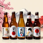 A selection of gluten-free Japanese beers