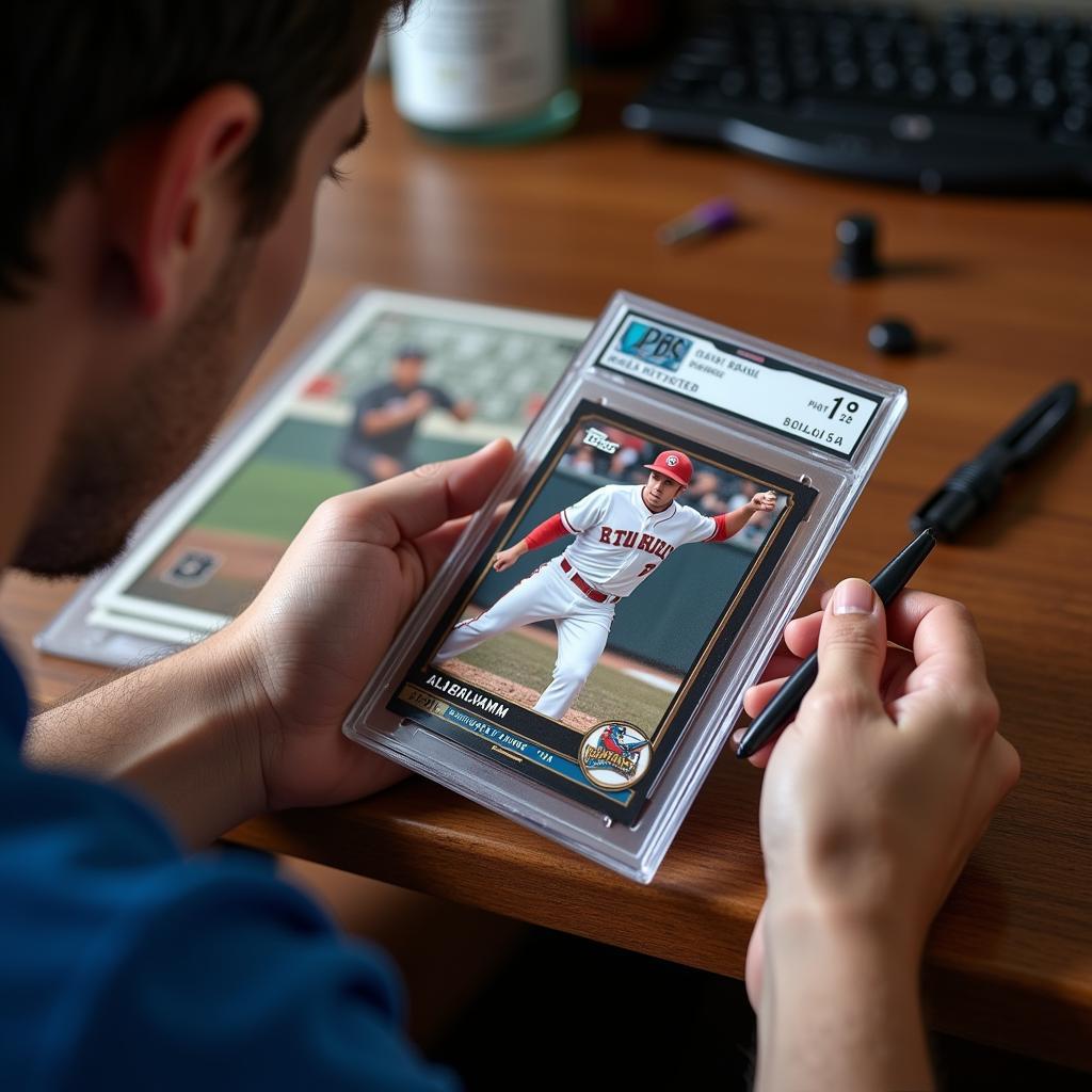 Grading Jaden Hamm Baseball Cards