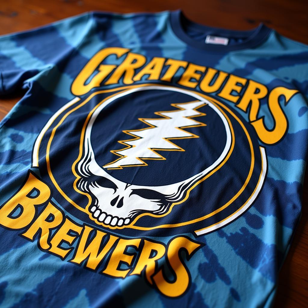 Grateful Dead Brewers Shirt Design