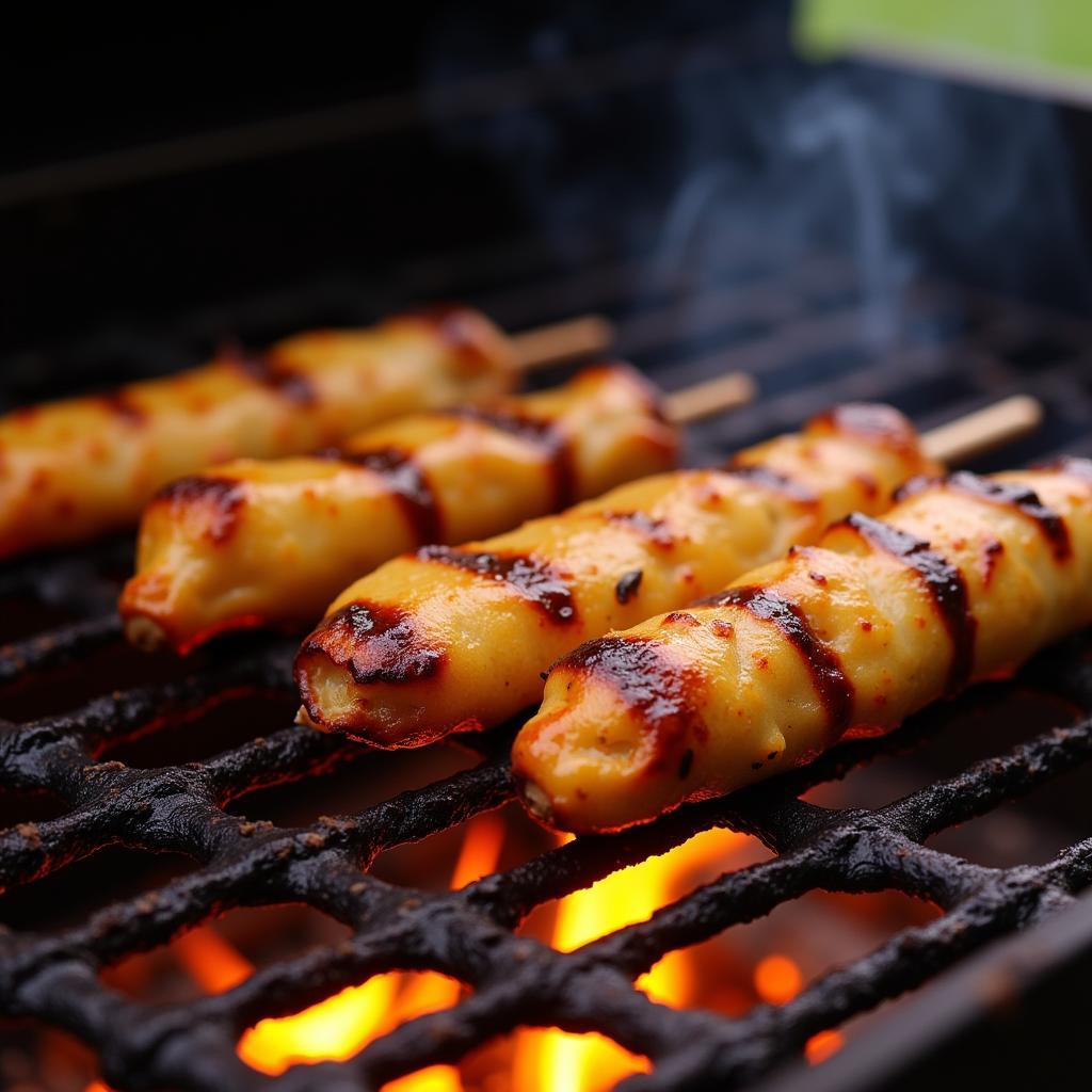 Grilling Hot Off the Grill Taco Sticks