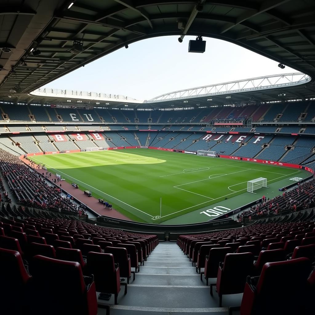 View from Seat at Vodafone Park