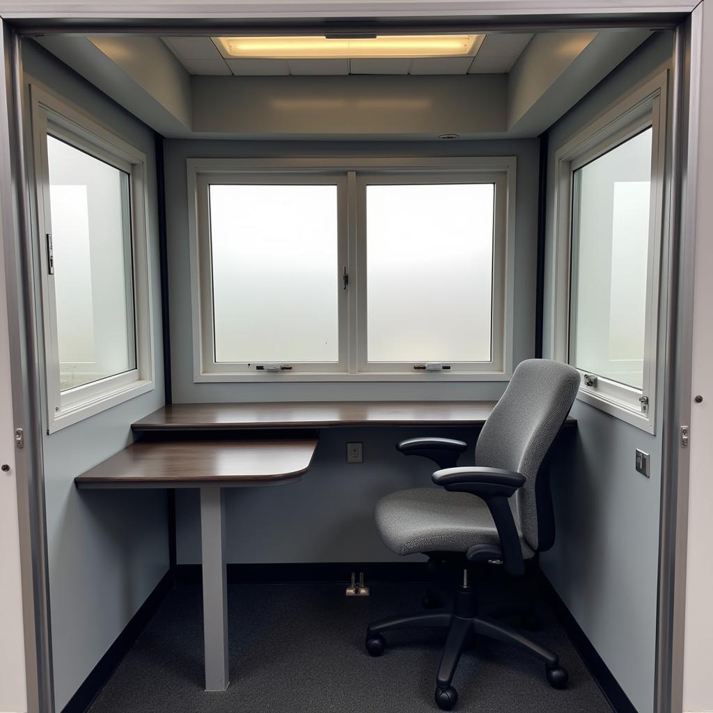 Guard Booth Interior Features