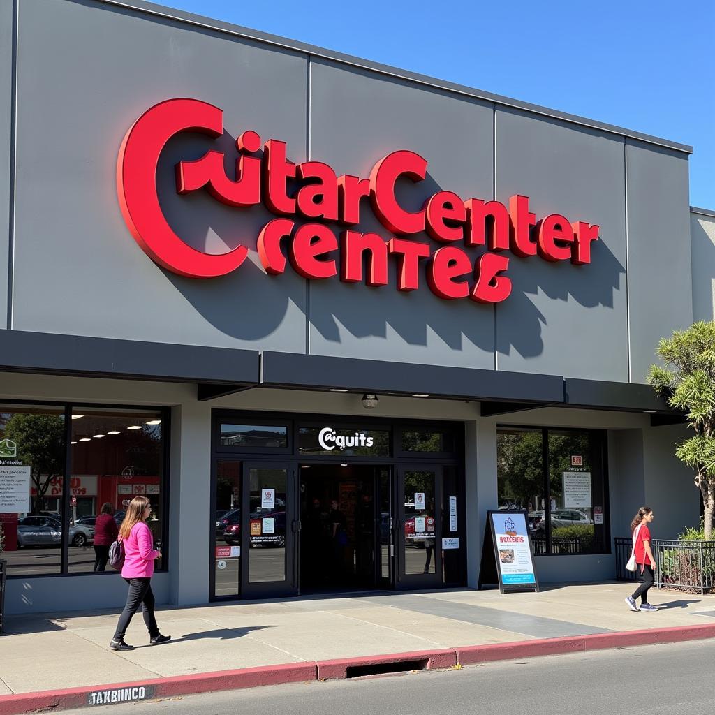 Guitar Center Location in San Francisco