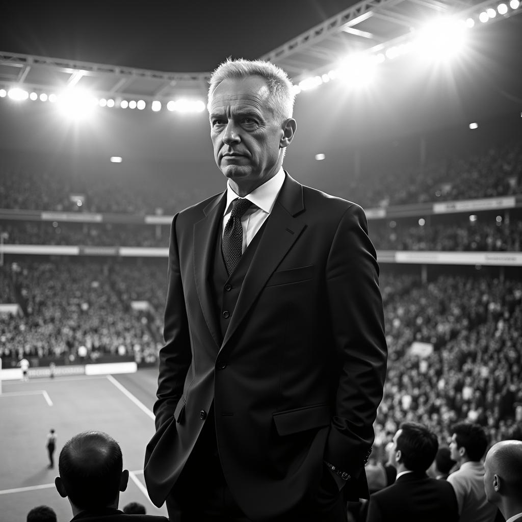 Guy Wheeler overlooking Besiktas's home stadium