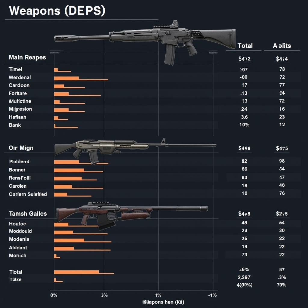 Halo 5 Weapon Usage Stat Tracker