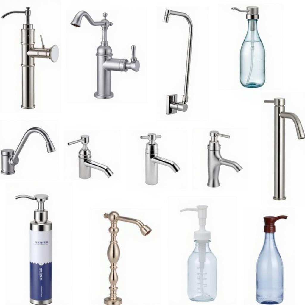 Different types of hand pump water dispensers