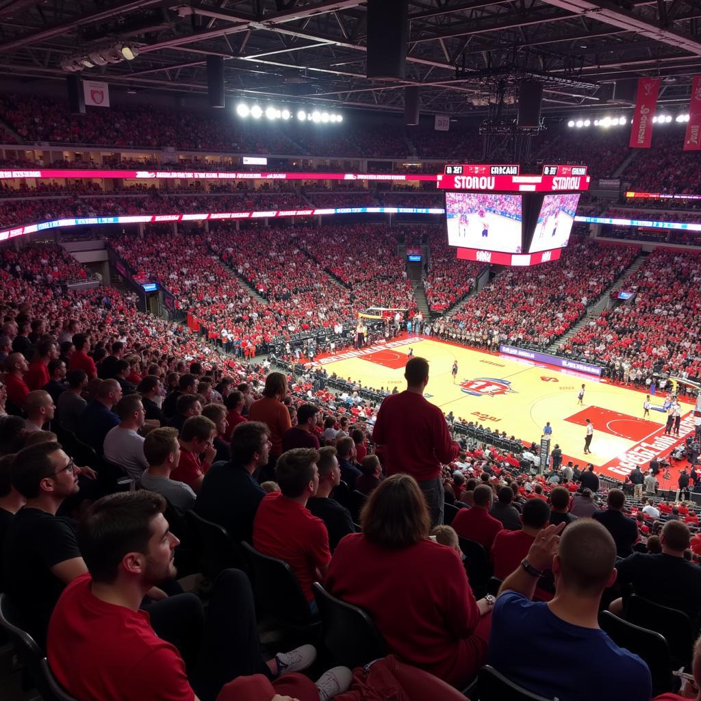 Hard Rock Stadium Section 132 Crowd Atmosphere