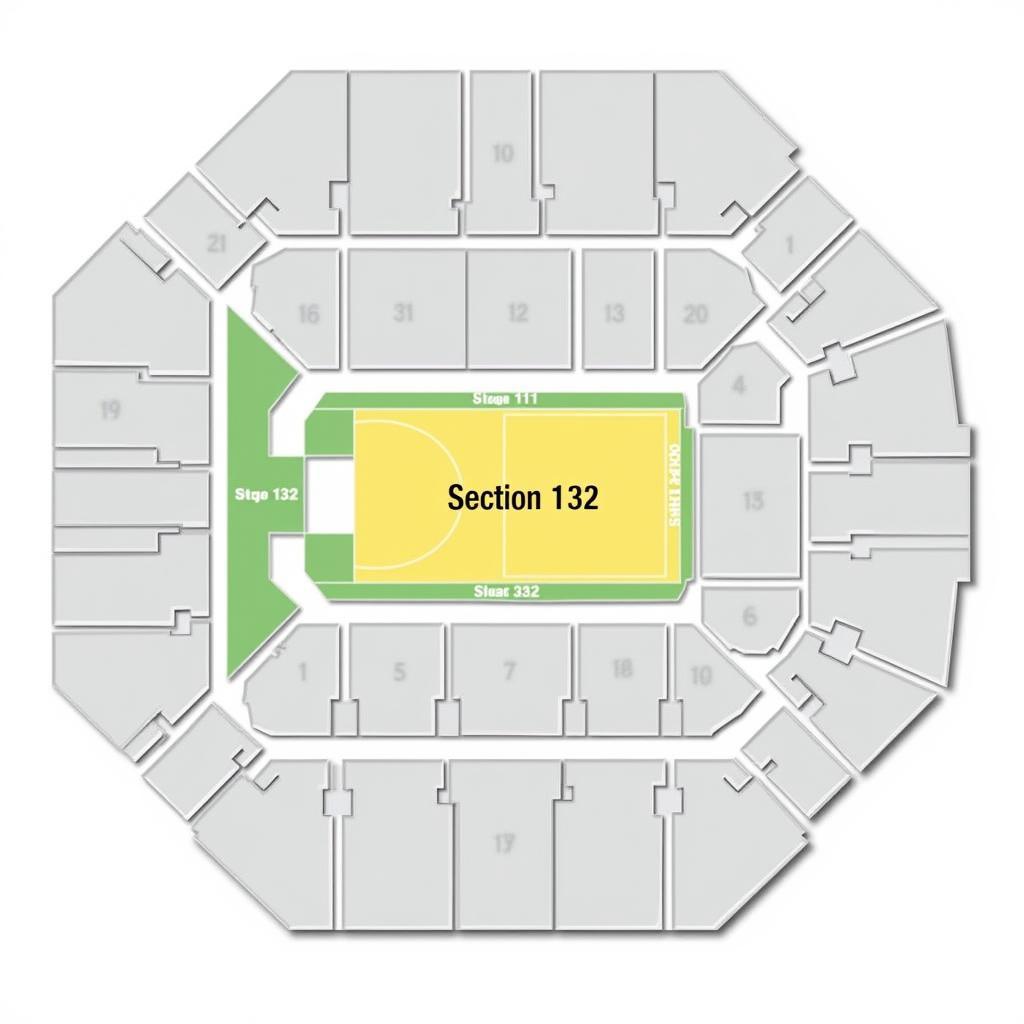 Hard Rock Stadium Section 132 Seating Chart