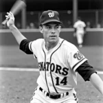 Harmon Killebrew in his Washington Senators jersey