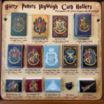 A Variety of Harry Potter Card Holders