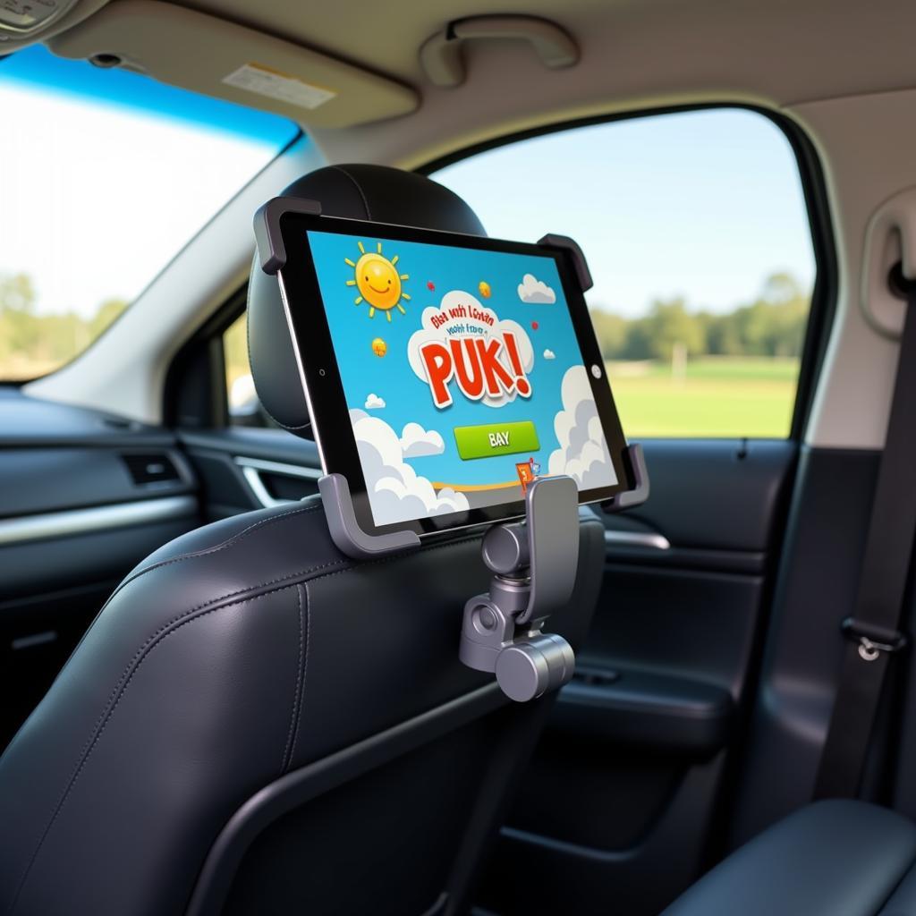 Headrest Clamp Mount iPad Holder