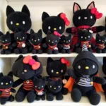 Hello Kitty Black Cat Plush Variety