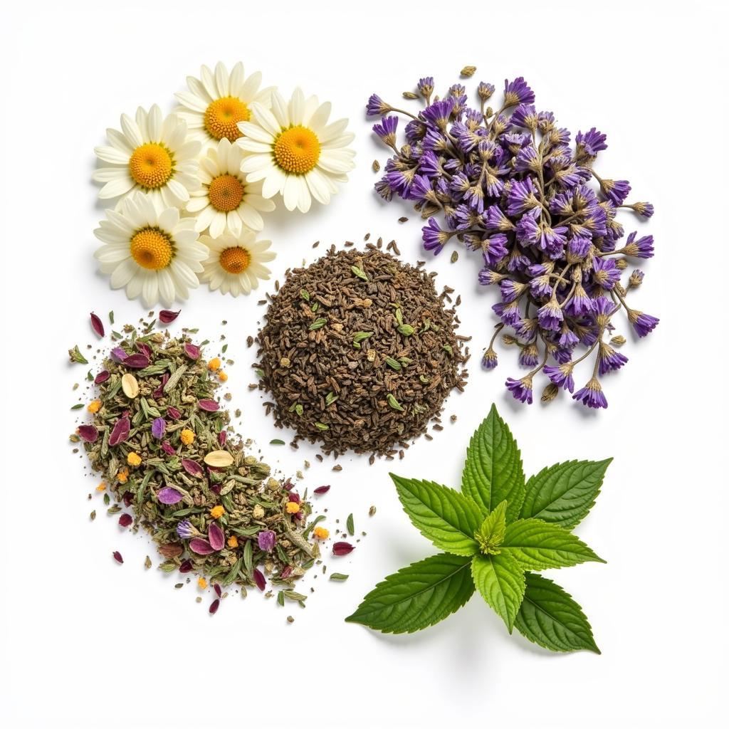 Aromatic Herbal Tea Infusions