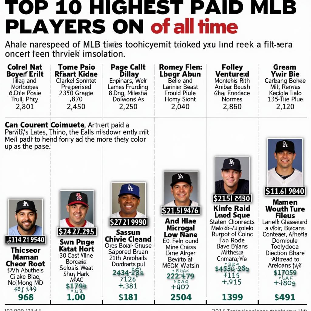 Highest Paid MLB Players of All Time