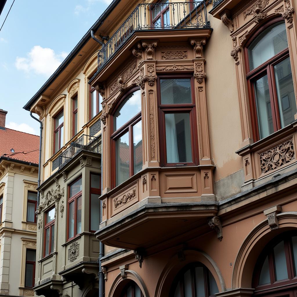 Bucharest's Old Town Architecture