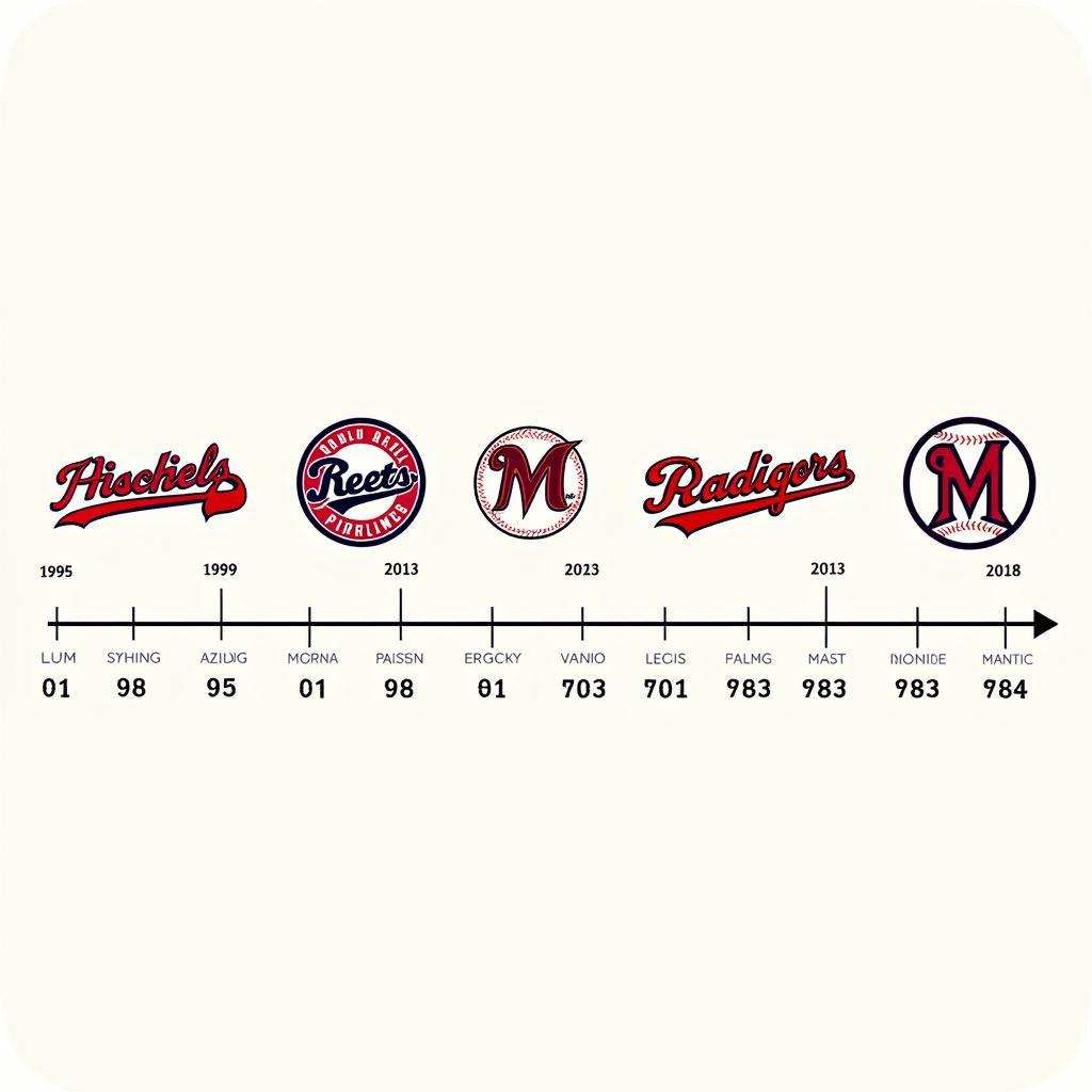 A Historical Timeline of Baseball Logo Styles