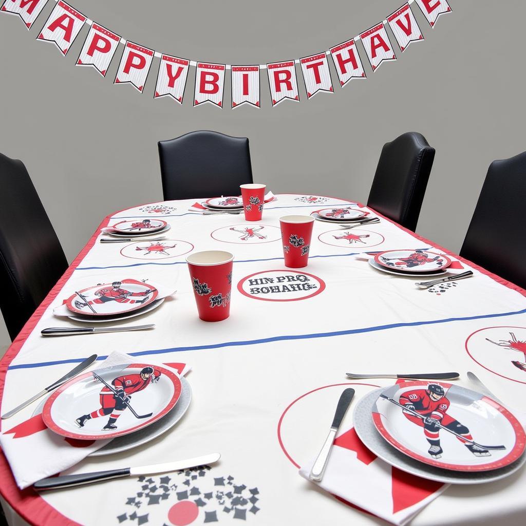 Hockey Party Decorations