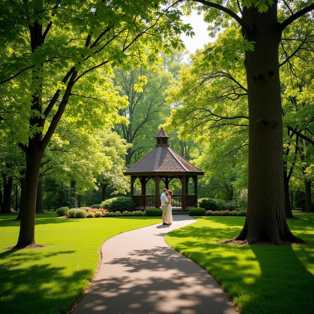 Spring proposal at Holden Arboretum