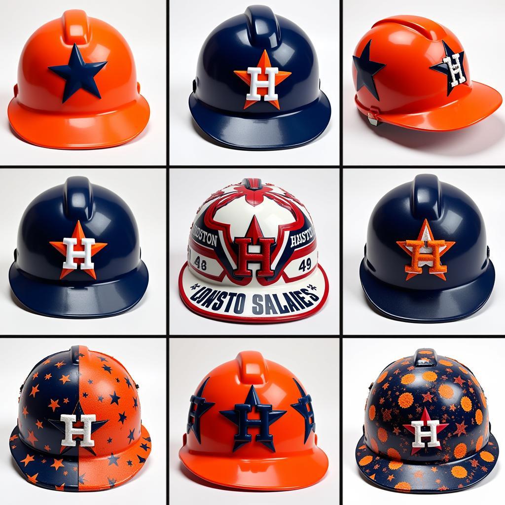 Evolution of the Houston Astros Hard Hat